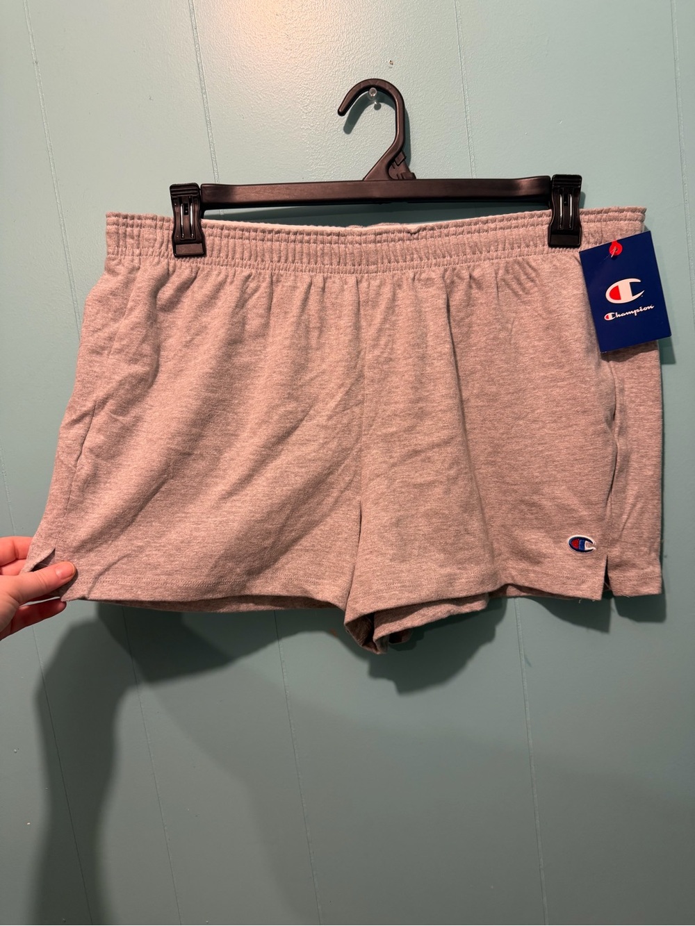 Champion Heather Gray Women's Athletic Lounge Shorts